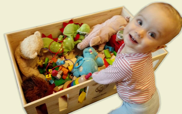 box toy for baby